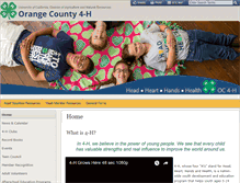 Tablet Screenshot of oc4h.org